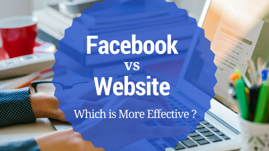 FACEBOOK VS WEBSITE